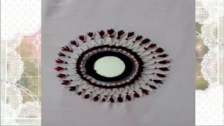 Stylish mirror work embroidery design new|ideas Fashion| design 2025 video.