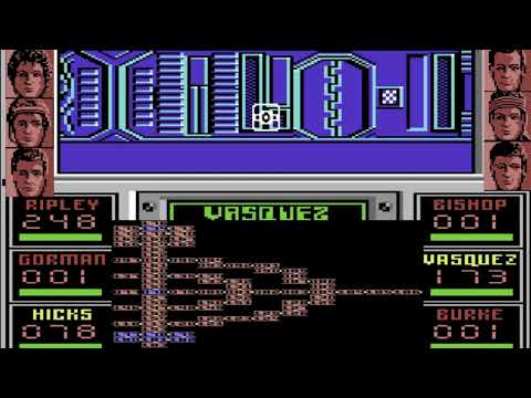 C64 Longplay: Aliens (UK version with on-screen map and guide)