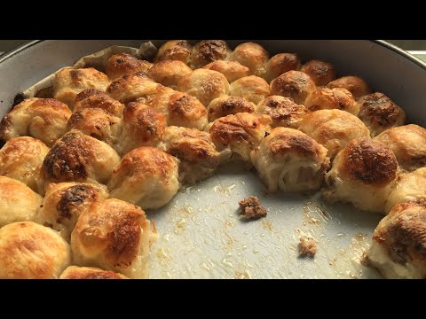 Jednostavne i Ukusne Mantije - Meat Pastry Pockets