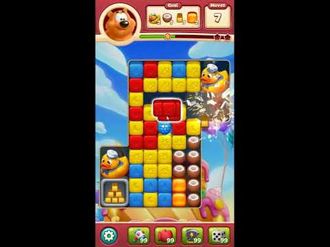 Toon Blast Level 8334 - NO BOOSTERS 🐻🐺🐱 | SKILLGAMING ✔️