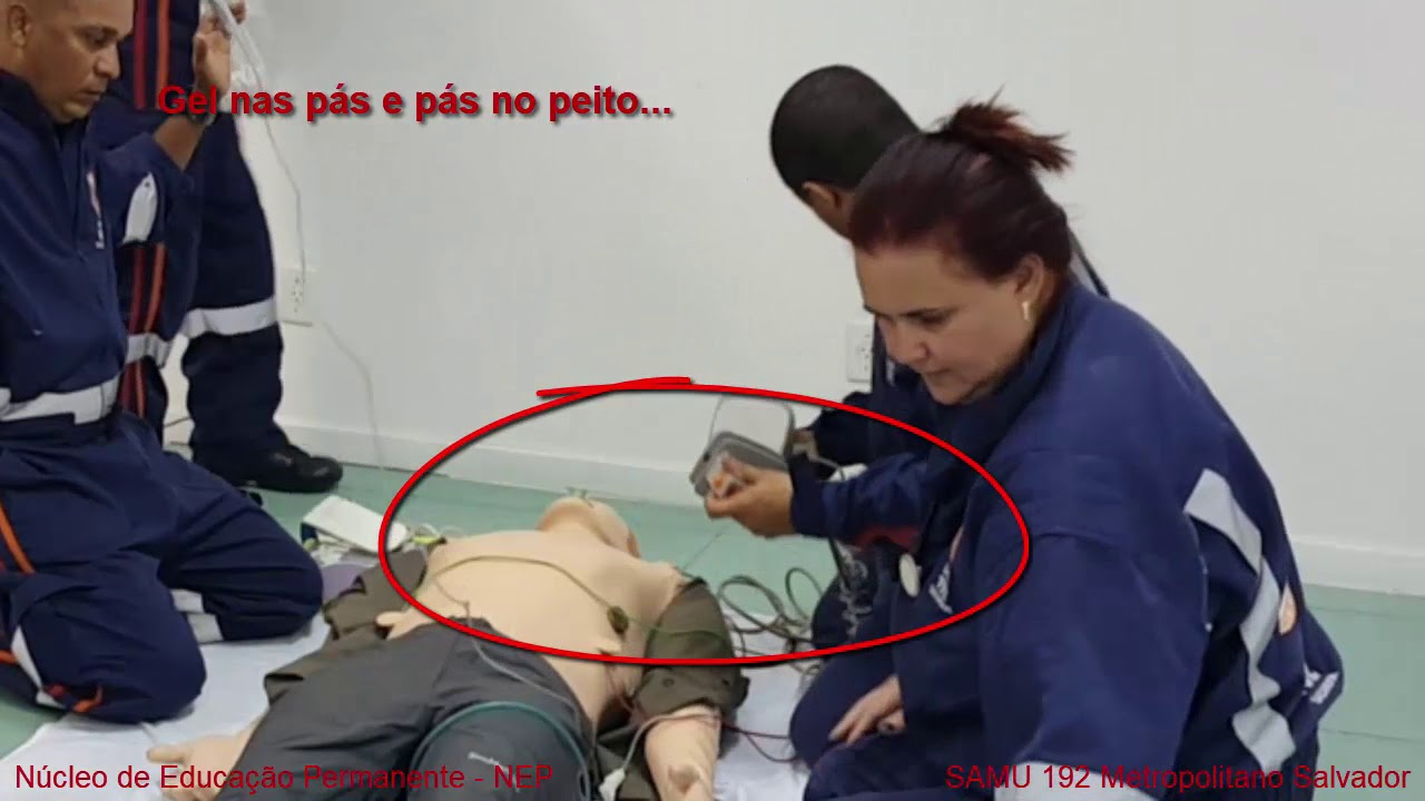 Parada Cardiorrespiratória pré-hospitalar - Simulação (SAMU 192)