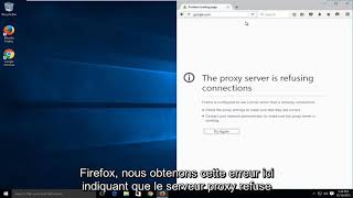Le serveur proxy refuse les connexions dans Firefox SOLUTION