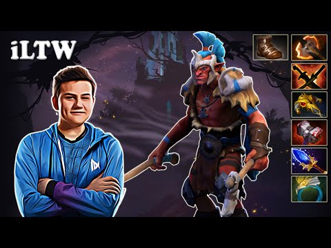 iLTW - Troll Warlord Safelane vs Iceberg Invoker | Dota 2 7.29b Gameplay