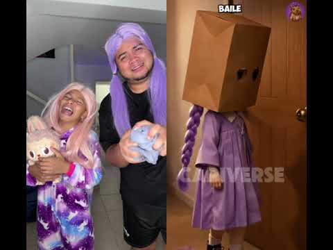 ELLA TENÍA UNA BOLSA EN LA CABEZA POR SER FEA !!!!!! #humor #comedia #risas #funny