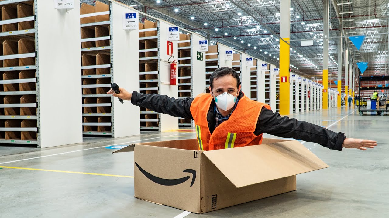 O SEGREDO dos ARMAZÉNS da AMAZON #Boravê