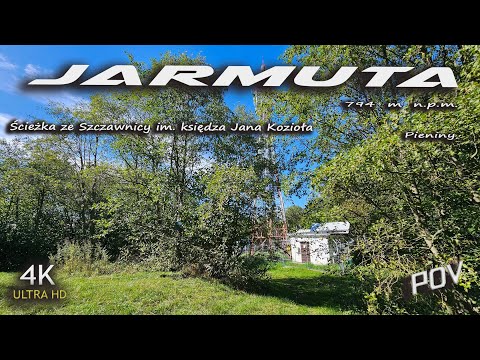 Jarmuta , Pieniny 794  m  n. p. m. POV (4K)