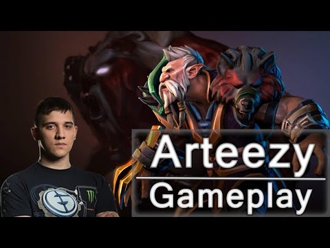 EG.Arteezy Lone Druid Gameplay - Evil Geniuses