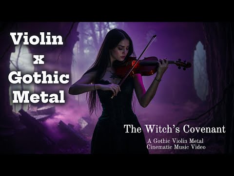 Violin x Gothic Metal | The Witch’s Covenant | Cinematic Music Video | Metal Sirens AI
