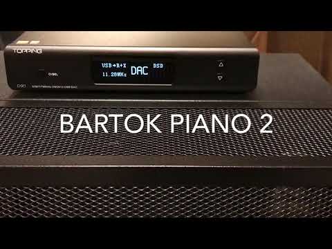Topping D90 Raspberry Pi Bartok DSD256