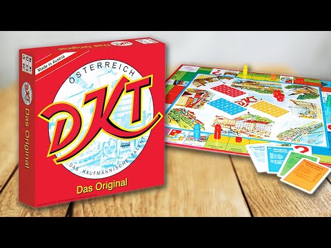 DKT AUSTRIA - Game Rules TV (Game Instructions German) - Piatnik / Peri (like Monopoly)