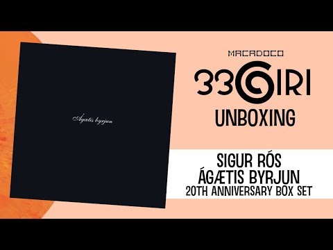 33GIRI Unboxing - “Sigur Rós - Ágætis Byrjun (20th Anniversary Box Set)"