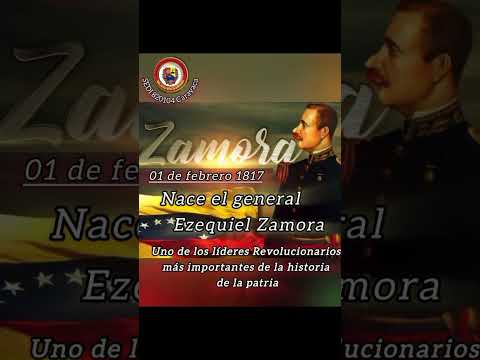Nace el General Ezequiel Zamora, En Cúa, Estado Miranda
