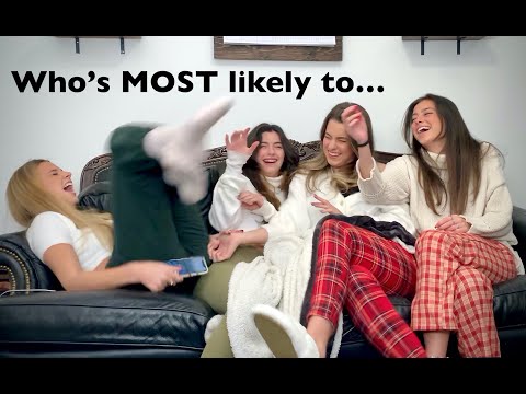 WHO'S MOST LIKELY TO... Davis Sister's Edition!! (vlog #10)