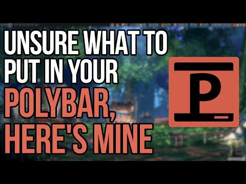 Polybar: Unsure What To Put In A Status Bar Here's Mine