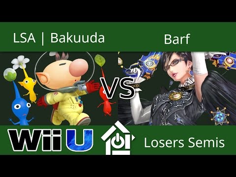THGW 20/2016 - LSA | Bakuuda (Olimar) vs Barf (Bayonetta) - Smash 4 Losers Semis
