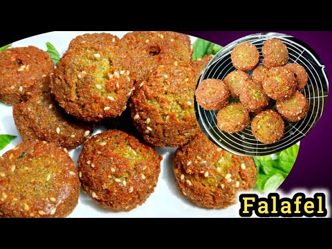 Authentic Egyptian Falafel Recipe | Made with Fava Beans | Easy & Delicious | Ghazalamasala