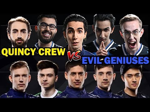 EVIL GENIUSES NEW TEAM(Abed+Remzes) VS QUINCY CREW + Ritsu | Ramzes666 is in the house! | Dota 2 NA