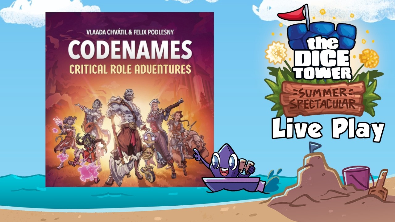 Summer Spectacular Live Play Replay: Codenames: Critical Role Adventures