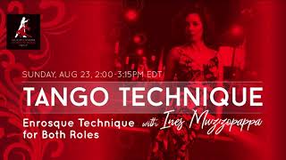 Class Preview: Enrosque Technique for Both Roles - Ines Muzzopappa