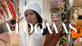 VLOGMAS: Day 12 | Christmas party prep, packing for the move & tiktok recipes!