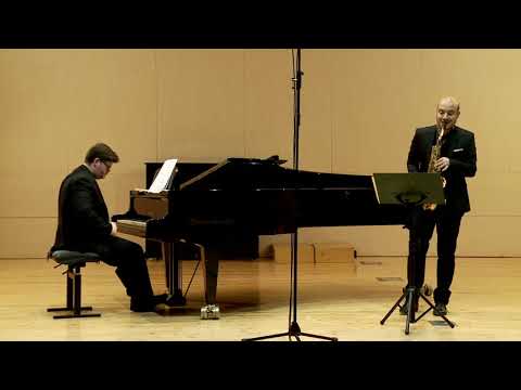 LUGANO CONCERT PRIZE COMPETITION -DUO SCIOLTO- Alexandre Gallego (saxophone)&Gabriel López (Piano)