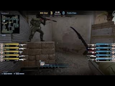 CS:GO POV Demo FaZe Twistzz (25/10) vs BIG (de_dust2)