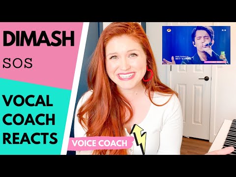 VOCAL COACH REACTS - Dimash "SOS"