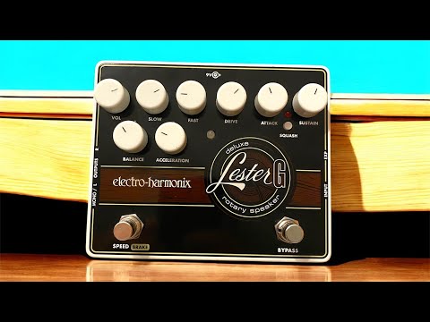 EHX-deluxe lester-G rotary speaker, Leslie speaker in a box. 