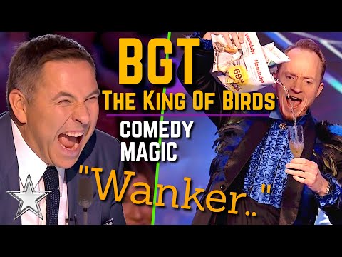 The King of Birds | HAKAN BERG |  Britain´s Got Talent -AUDITION- Comedy / Magic Show BGT