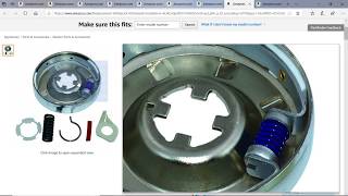 Appliance Parts List for Washers (DC's Recommendation)