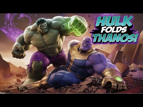 Hulk vs. Thanos When Hulk Folded the Mad Titan (Marvel Comics: Infinity Watch)#HulkvsThanos #Marvel