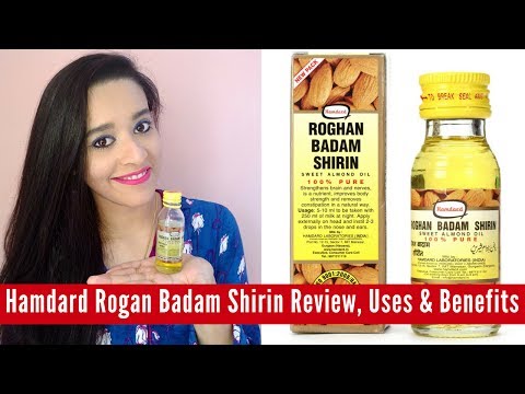 Uses and review of rogan badam almond oil