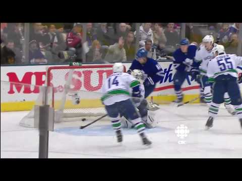 Phil Kessel Goal - Canucks 0 - Leafs 1 - Jan 30th 2010 (HD)