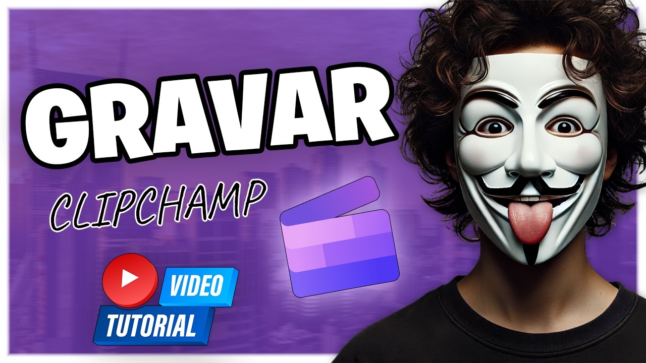 Como Gravar a TELA DO COMPUTADOR E WEBCAM GRÁTIS #clipchamp