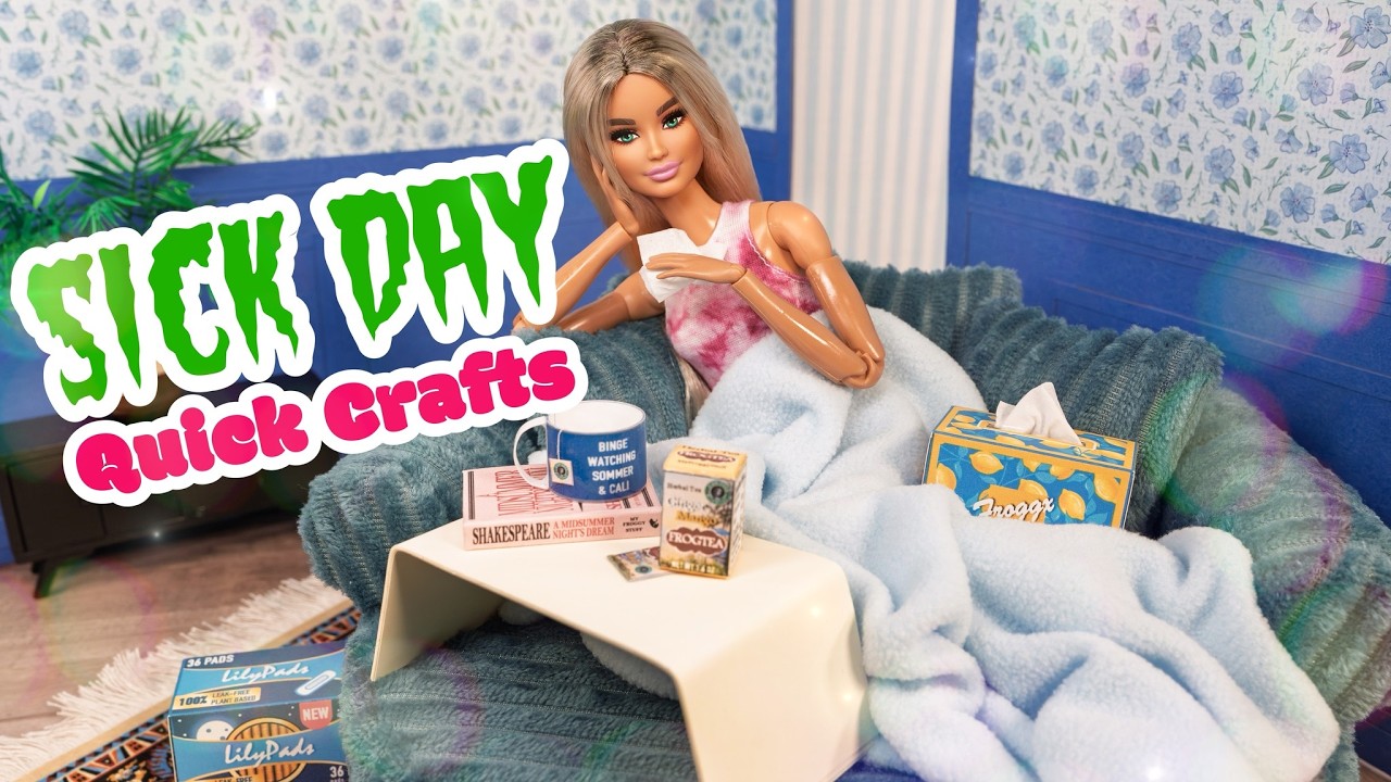 7 Quick Crafts : Sick Day | Round Sofa , Box of Tissues That Actually Works & More