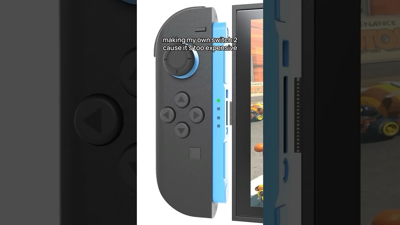 Made the switch 2 in womp because the wait is too long 🫠 #3d #3dmodeling