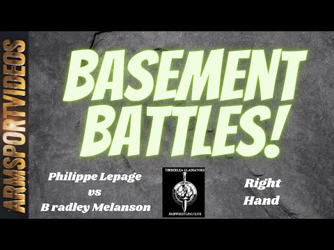 Philippe Lepage vs Bradley Melanson (RH) - TG Basement Battles