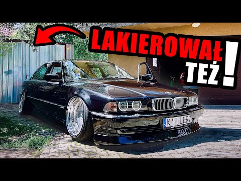w BLASZANYM GARAŻU zbudował NAJBARDZIEJ LUKSUSOWE E38! | VIP STYLE BMW 740i