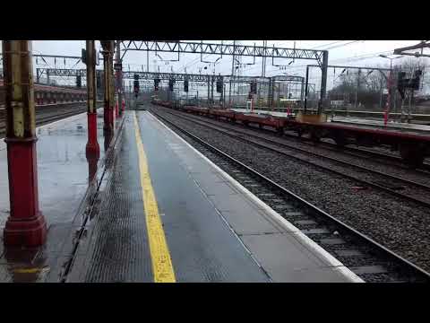 92006 6Z48 0856 Garston-Wembley passing Crewe 23/2/2020