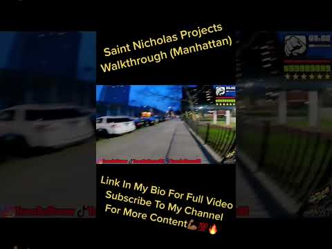 Inside Saint Nicholas Projects (Manhattan) #hoodvlogs #harlem #nycha #nyc #hoodtime #manhattan