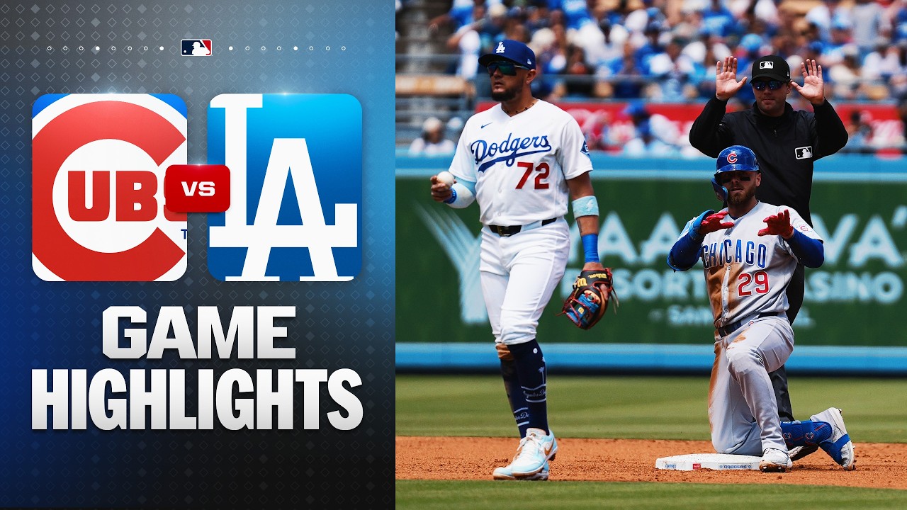 Cubs vs. Dodgers Game Highlights (4/26/26) | MLB Highlights