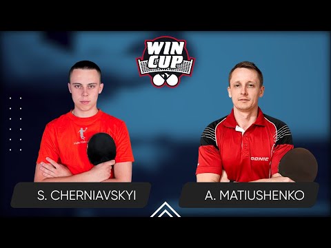 21:30 Serhii Cherniavskyi - Andrii Matiushenko West 5 WIN CUP 24.03.2024 | TABLE TENNIS WINCUP