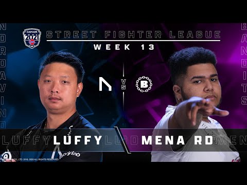 Luffy (R. Mika) vs. MenaRD (Sakura) - Bo3 - Street Fighter League Pro-US Season 4 Week 13