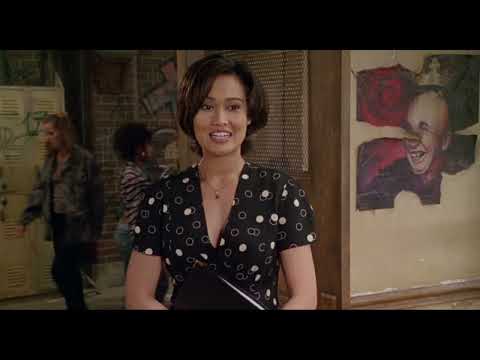 High School High 1996 trailer frame with Jon Lovitz entering Marion Barry High