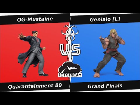 Quarantainment 89 Grand Finals - OG-Mustaine (Kazuya) Vs Genialo [L] (Ken) - SSBU