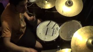 Warm Thoughts of Warfare - After The Burial (drumcover/ only drums audio)