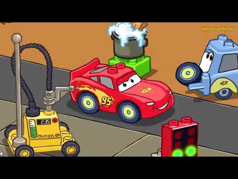 Lightning McQueen VS Francesco Bernoulli Final Race! - Cartoon Lego Disney Cars Games For Children