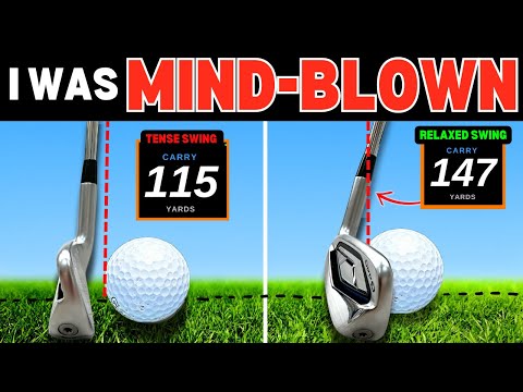 The WEIRD ADJUSTMENT that gets you hitting a DIVOT EVERY TIME with your IRONS!!