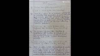 Question/Answer Ch-5 Industries Social science (Geography) class-8th (NCERT)