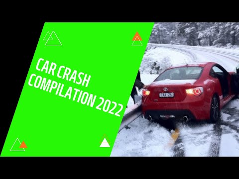 CAR CRASH COMPILATION 2022 #59 CAR crash - Snow FAILS